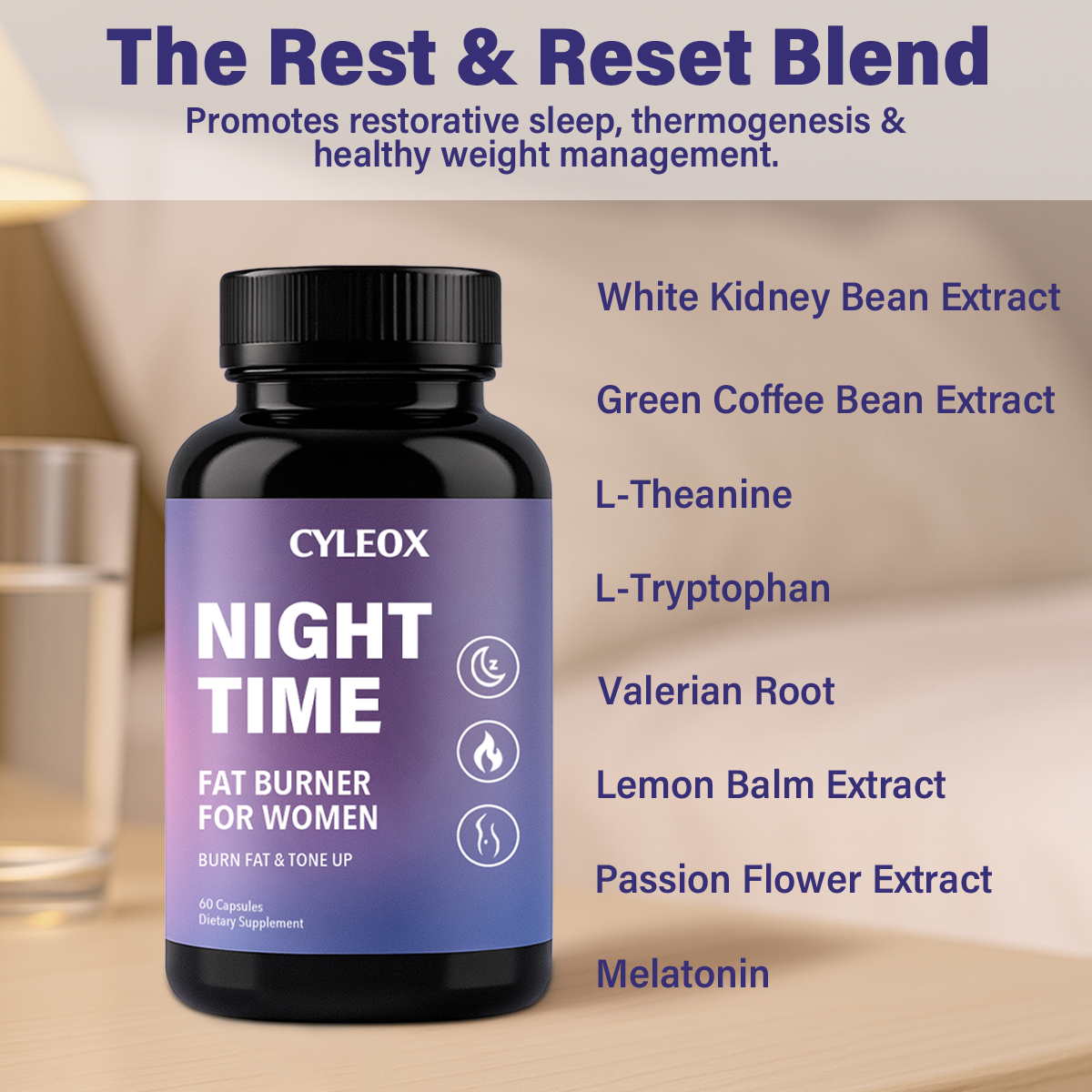 Nighttime Fat Burner for Women